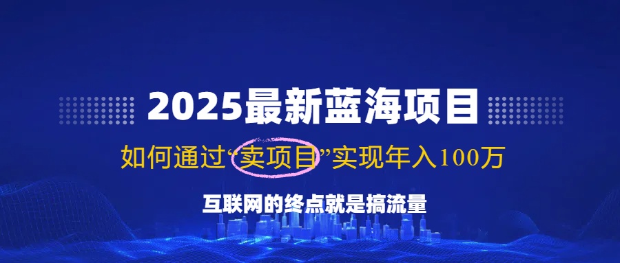 （14305期）2025最新蓝海项目，零门槛轻松复制，月入10万+，新手也能操作！-云悦网创｜知识付费